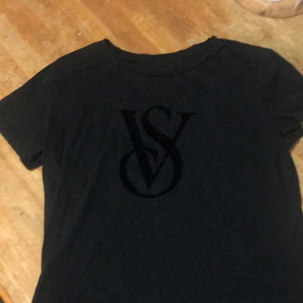 Victoria’s Secret black t shirt M - Picture 2 of 8